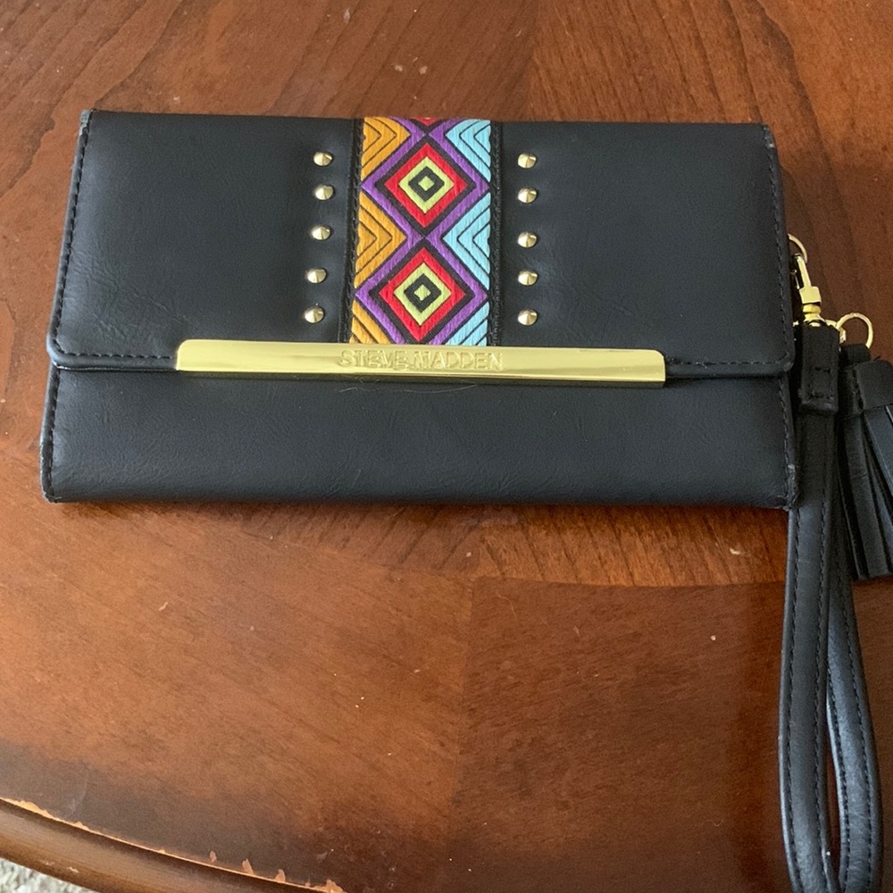Steve Madden Wristlet Wallet EUC
